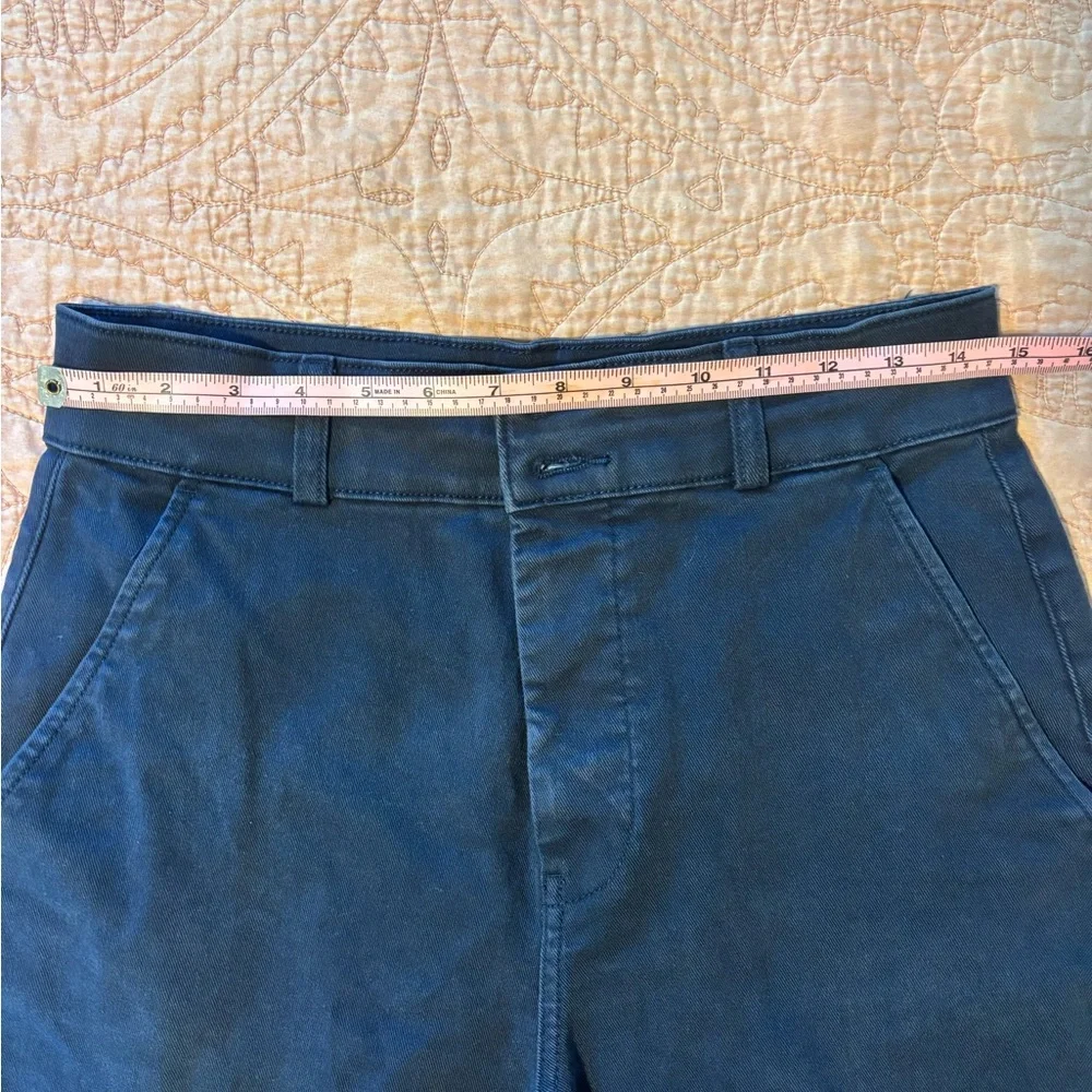 Everlane Wide Leg Organic Cotton Pants - Picture 2 of 4